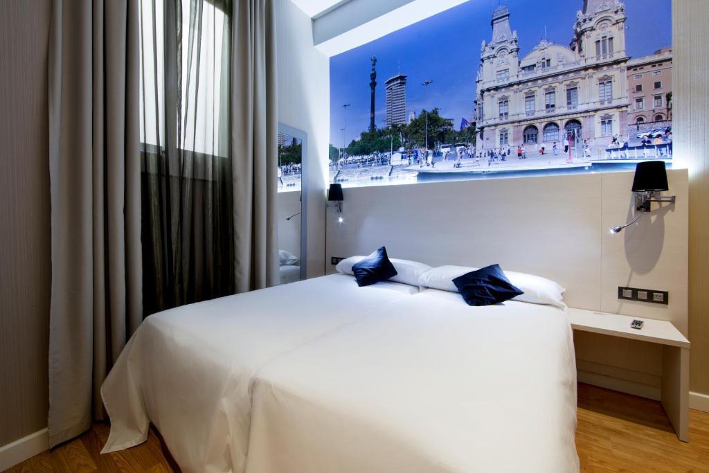 Hostal Bcn Ramblas Barcelona Ruang foto